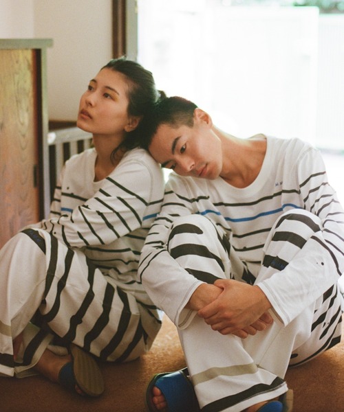 PAMM（パム）の「フレットボーダーT（Tシャツ/カットソー・レディース・ブラック/グリーン・2/3）」の8枚目の写真