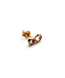CARROLL キャロル メビウスシェイプストーンデザインキャッチピアス