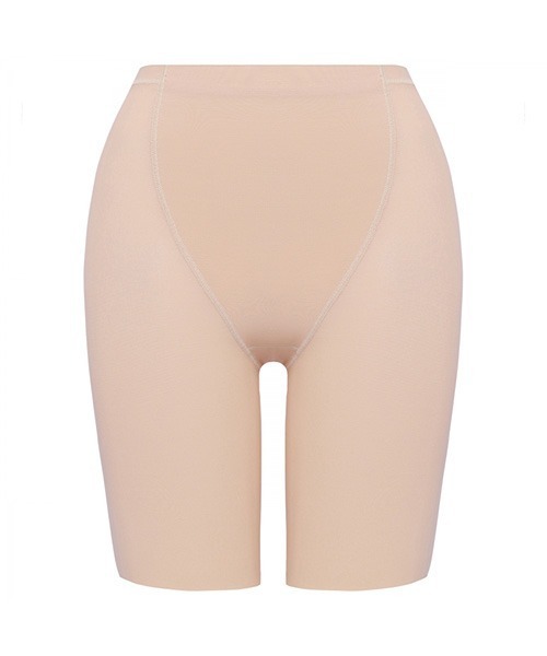 Triumph(トリンプ)の「ボディーライナー8010 3分丈ロングショーツ【M,Lサイズ】 TR8010 PT(3)(ショーツ・レディース・スモークピンク/ライトブルー/ネイビー/ベージュ・L/M)」の2枚目の写真