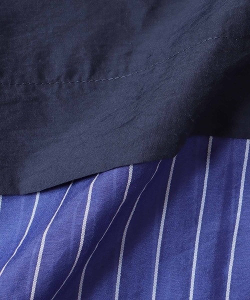 Cepica(セピカ)の「【MARECHAL TERRE / マルシャルテル】SWITCHING PIPING SHIRT(シャツ/ブラウス・レディース・ネイビー・FREE)」の18枚目の写真