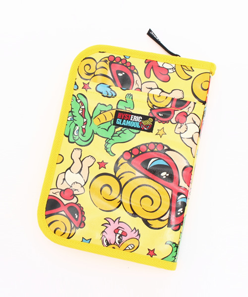 ヒステリックミニ コスメティックケース ノベルティ　イエロー HYSTERIC MINI - ヒスミニ☆正規品☆新品☆小物入れ