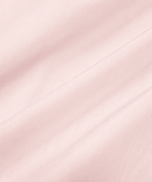 Diamond Layla(ダイアモンドレイラ)の「Silky Airlight High-Low Overshirt S191(シャツ/ブラウス・レディース・ライトピンク・MEDIUM)」の2枚目の写真