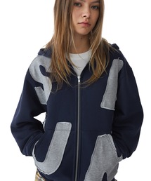 Capital Brushed Zip Up Hoodie