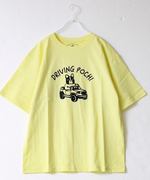 FREDY MAC(フレディーマック)の「【マックT】【Driving Pochi】original body T-shirts(Tシャツ/カットソー・メンズ・クリーム/ホワイト・M/L)」の2枚目の写真
