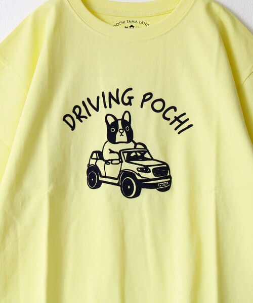 FREDY MAC(フレディーマック)の「【マックT】【Driving Pochi】original body T-shirts(Tシャツ/カットソー・メンズ・クリーム/ホワイト・M/L/S)」の4枚目の写真
