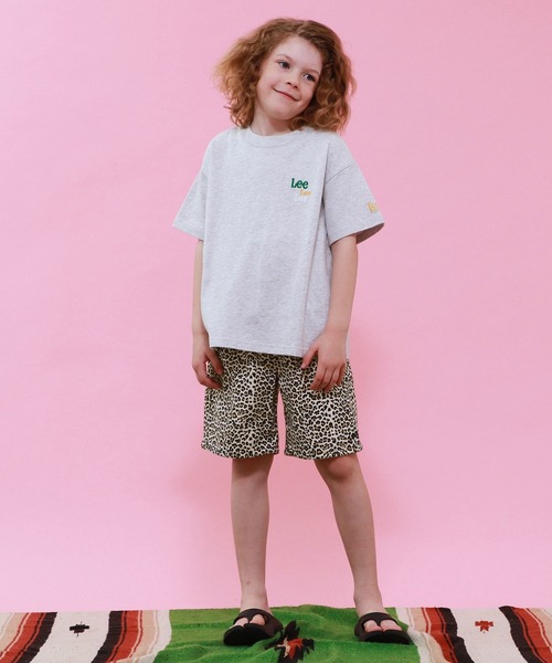 Lee(リー)の「Lee/リー【110-150cm】LeeマルチロゴTシャツ(Tシャツ/カットソー・キッズ・レッド/ホワイト/ネイビー/グレー/ブルー・110/120/130/140/150)」の8枚目の写真