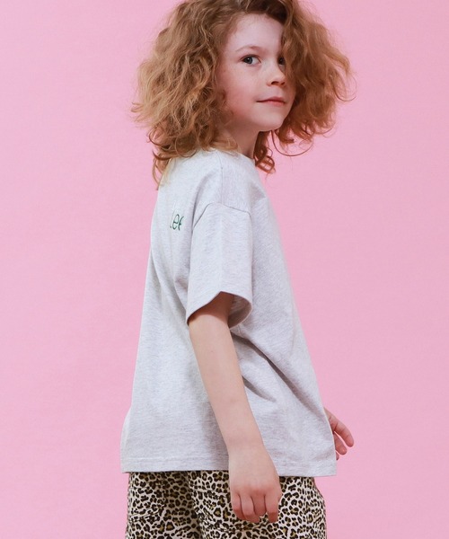 Lee(リー)の「Lee/リー【110-150cm】LeeマルチロゴTシャツ(Tシャツ/カットソー・キッズ・レッド/ホワイト/ネイビー/グレー/ブルー・110/120/130/140/150)」の12枚目の写真