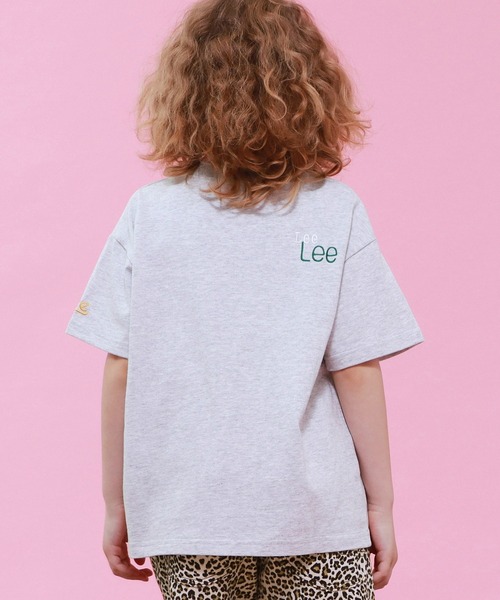 Lee(リー)の「Lee/リー【110-150cm】LeeマルチロゴTシャツ(Tシャツ/カットソー・キッズ・レッド/ホワイト/ネイビー/グレー/ブルー・110/120/130/140/150)」の13枚目の写真
