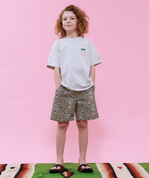 Lee(リー)の「Lee/リー【110-150cm】LeeマルチロゴTシャツ(Tシャツ/カットソー・キッズ・レッド/ホワイト/ネイビー/グレー/ブルー・110/120/130/140/150)」の14枚目の写真