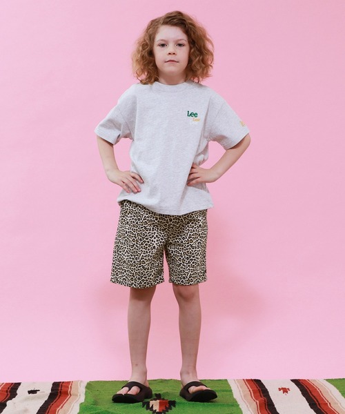 Lee(リー)の「Lee/リー【110-150cm】LeeマルチロゴTシャツ(Tシャツ/カットソー・キッズ・レッド/ホワイト/ネイビー/グレー/ブルー・110/120/130/140/150)」の15枚目の写真