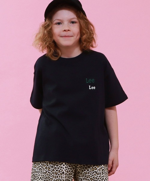Lee(リー)の「Lee/リー【110-150cm】LeeマルチロゴTシャツ(Tシャツ/カットソー・キッズ・レッド/ホワイト/ネイビー/グレー/ブルー・110/120/130/140/150)」の17枚目の写真