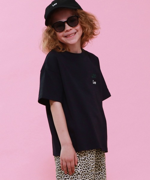 Lee(リー)の「Lee/リー【110-150cm】LeeマルチロゴTシャツ(Tシャツ/カットソー・キッズ・レッド/ホワイト/ネイビー/グレー/ブルー・110/120/130/140/150)」の19枚目の写真