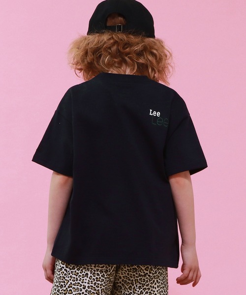 Lee(リー)の「Lee/リー【110-150cm】LeeマルチロゴTシャツ(Tシャツ/カットソー・キッズ・レッド/ホワイト/ネイビー/グレー/ブルー・110/120/130/140/150)」の20枚目の写真