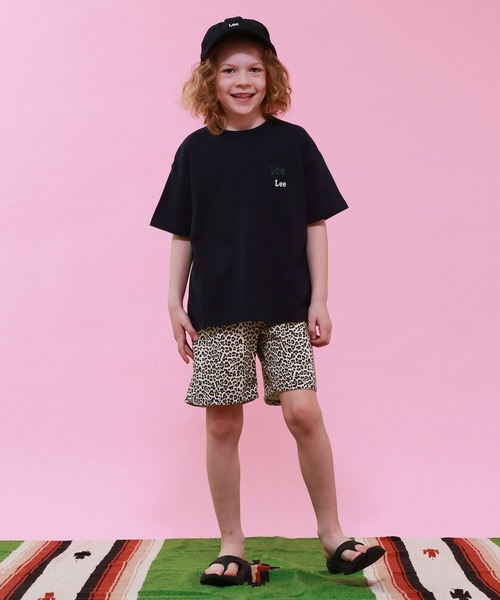 Lee(リー)の「Lee/リー【110-150cm】LeeマルチロゴTシャツ(Tシャツ/カットソー・キッズ・レッド/ホワイト/ネイビー/グレー/ブルー・110/120/130/140/150)」の22枚目の写真