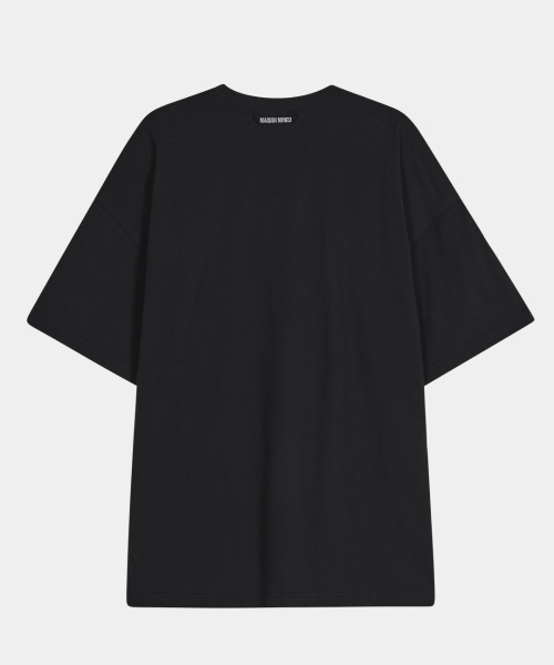 MAISON MINED(メゾンミネド)の「STICKY HALF T BLACK(Tシャツ/カットソー・メンズ・その他・LARGE/MEDIUM/SMALL)」の14枚目の写真