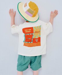 p.premier | エンドレスサマーグラフィック半袖Tシャツ(Tシャツ/カットソー)