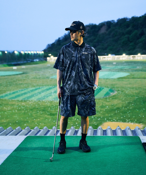 EDIFICE(エディフィス)の「CLUBHAUS / Dynamic Range (クラブハウス) Warm UP ショーツ(その他パンツ・メンズ・ブラック/チャコールグレー・MEDIUM/LARGE)」の6枚目の写真