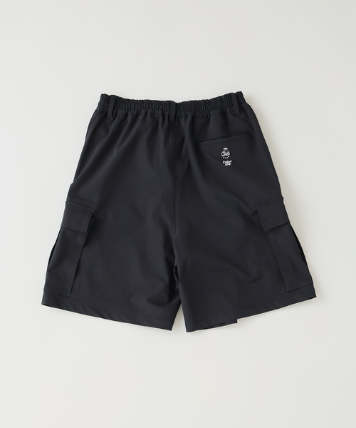 EDIFICE（エディフィス）の「CLUBHAUS / Dynamic Range (クラブハウス) Warm UP ショーツ（その他パンツ・メンズ・ブラック/チャコールグレー・MEDIUM/LARGE）」の3枚目の写真