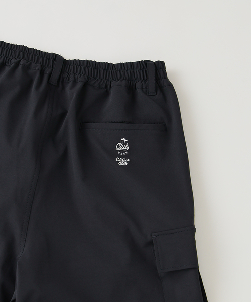 EDIFICE（エディフィス）の「CLUBHAUS / Dynamic Range (クラブハウス) Warm UP ショーツ（その他パンツ・メンズ・ブラック/チャコールグレー・MEDIUM/LARGE）」の4枚目の写真