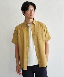 ikka（イッカ）の「【MonoMax × 小泉孝太郎】冷感パナマレギュラーカラー半袖シャツ「小泉孝太郎さん着用モデル」（シャツ/ブラウス）」