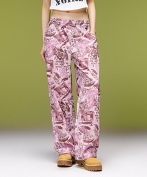 FACE LABEL POCKET EASY PANTS