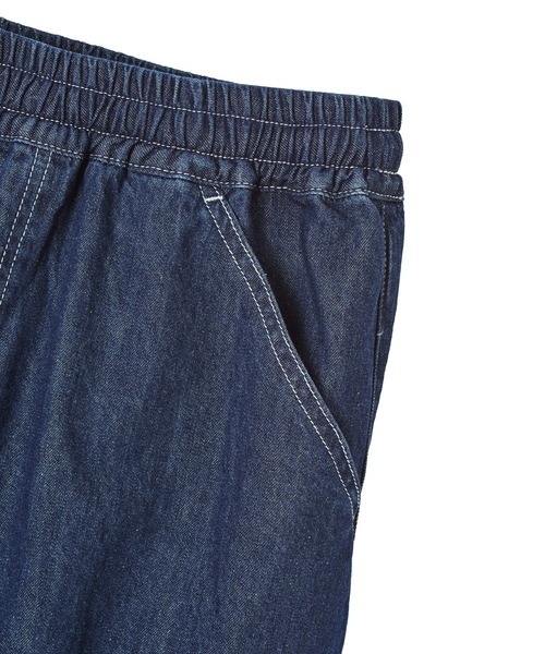 X-girl(エックスガール)の「FACE LABEL POCKET EASY PANTS(その他パンツ・レディース・インディゴブルー/ピンク/マルチ・S/M)」の20枚目の写真