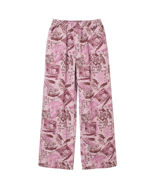 X-girl(エックスガール)の「FACE LABEL POCKET EASY PANTS(その他パンツ・レディース・インディゴブルー/ピンク/マルチ・S/M)」の12枚目の写真