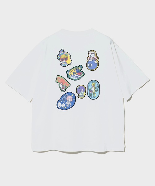 ScoLar（スカラー）の「ScoLar/スカラー　ワッペンTEE（Tシャツ/カットソー・レディース・ブラック/ホワイト/パープル・FREE）」の2枚目の写真