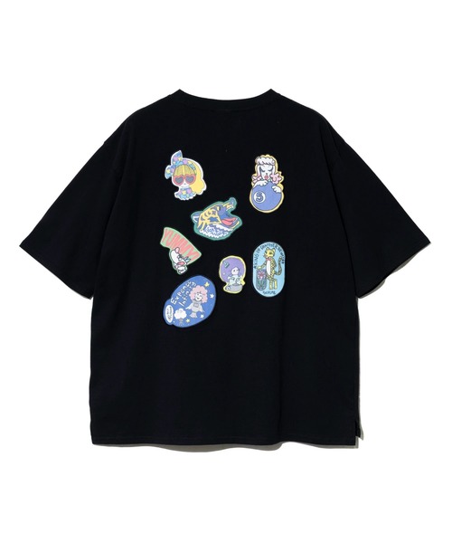 ScoLar（スカラー）の「ScoLar/スカラー　ワッペンTEE（Tシャツ/カットソー・レディース・ブラック/ホワイト/パープル・FREE）」の11枚目の写真