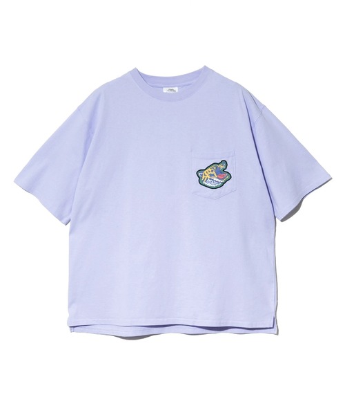 ScoLar（スカラー）の「ScoLar/スカラー　ワッペンTEE（Tシャツ/カットソー・レディース・ブラック/ホワイト/パープル・FREE）」の8枚目の写真