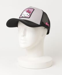 E-COME（イーカム）の「サンリオ ハローキティ メッシュキャップ［KT-MCP01 SANRIO HELLO KITTY WAPPEN TRUCKER CAP］（キャップ）」