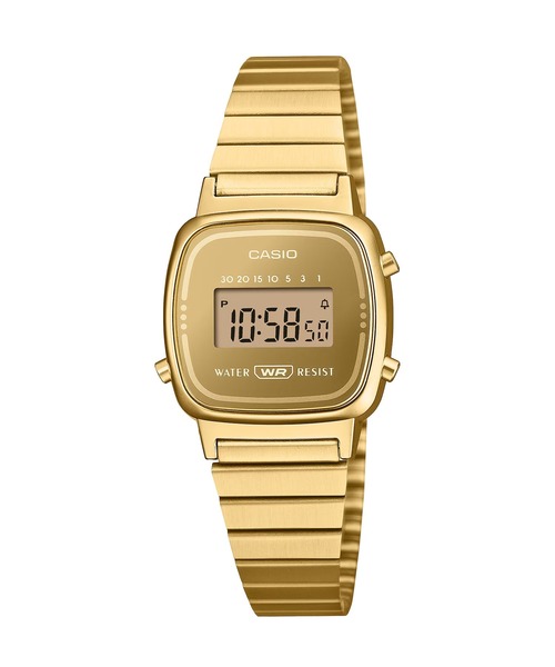 CASIO(カシオ)の「CASIO/カシオ 腕時計 CASIO CLASSIC LA670WEGS-9AJF(デジタル腕時計・メンズ・ゴールド・FREE)」の4枚目の写真