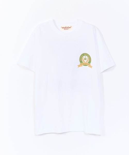 Work of Art Kendai（ワークオブアートケンダイ）の「【 Work of Art Kendai / ワークオブアート ケンダイ 】SAFARI TEE（Tシャツ/カットソー・メンズ・ホワイト/ベージュ・M/L/XL）」の6枚目の写真