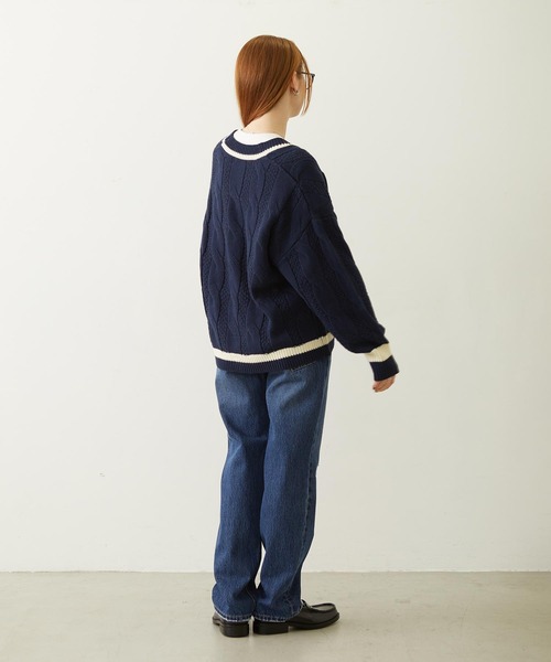 MILKFED.(ミルクフェド)の「REPAIR DETAIL DENIM PANTS(デニムパンツ・レディース・ライトインディゴブルー/インディゴブルー/ブラック・M/S)」の21枚目の写真