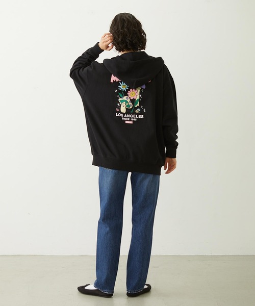MILKFED.(ミルクフェド)の「REPAIR DETAIL DENIM PANTS(デニムパンツ・レディース・ライトインディゴブルー/インディゴブルー/ブラック・M/S)」の15枚目の写真