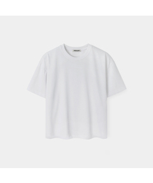 エッセンシャルクロップ半袖Tシャツ_4COLOR