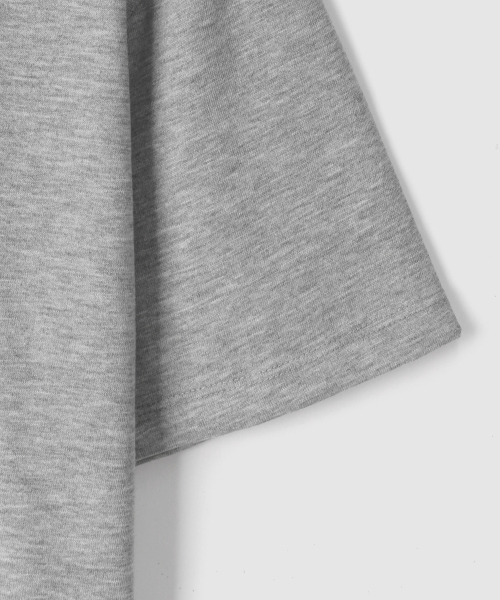 INDUST(インダスト)の「エッセンシャルクロップ半袖Tシャツ_4COLOR(Tシャツ/カットソー・レディース・ホワイト/ブラック/グレー/チャコール・1(S)/2(M)/3(L))」の13枚目の写真