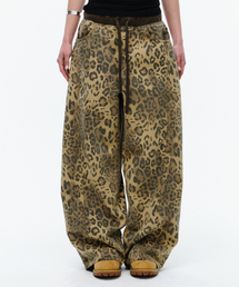 bd leopard pants (beige)