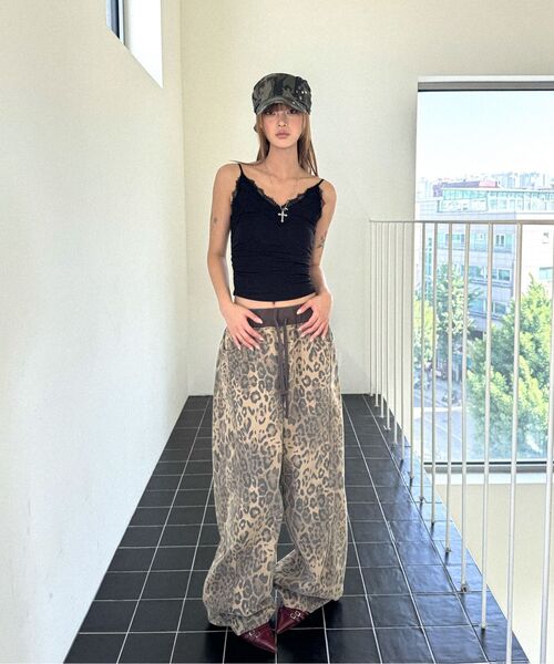 Midnight Move(ミッドナイトムーブ)の「bd leopard pants (beige)(その他パンツ・レディース・その他・FREE)」の13枚目の写真