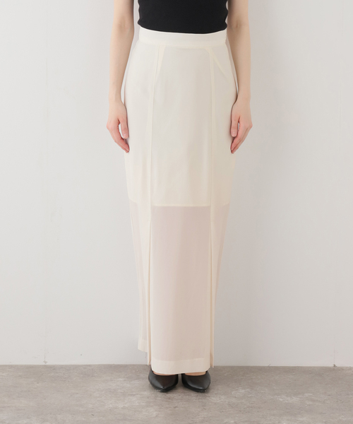 EDIT. FOR LULU(エディットフォールル)の「【Hella/ヘラ】sheer pencil skirt(スカート・レディース・ホワイト・36)」の8枚目の写真