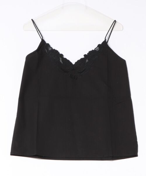 LAULEN(ローレン)の「flower cutwork cotton camisole / フラワーカットワークコットンキャミソール(キャミソール・レディース・ホワイト/ブラック・FREE)」の19枚目の写真