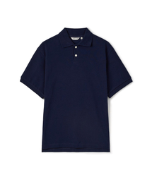 ヘビーウェイトクールコットンポロシャツ NAVY