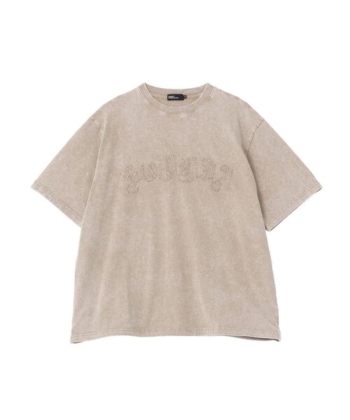 CRAFT STANDARD BOUTIQUE(クラフトスタンダードブティック)の「ロゴパッチピグメントT(Tシャツ/カットソー・メンズ・ネイビー/グレイッシュベージュ/ブラック・L/M)」の22枚目の写真