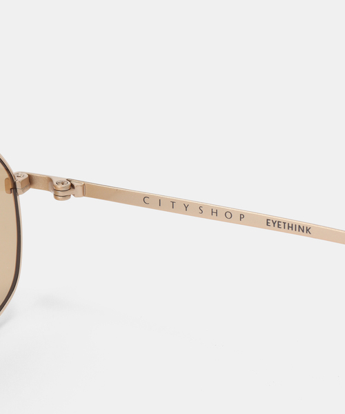 CITYSHOP（シティーショップ）の「EYETHINK x CITYSHOP サングラス[ C1-BR-A]（サングラス・レディース・チョコ・FREE）」の6枚目の写真
