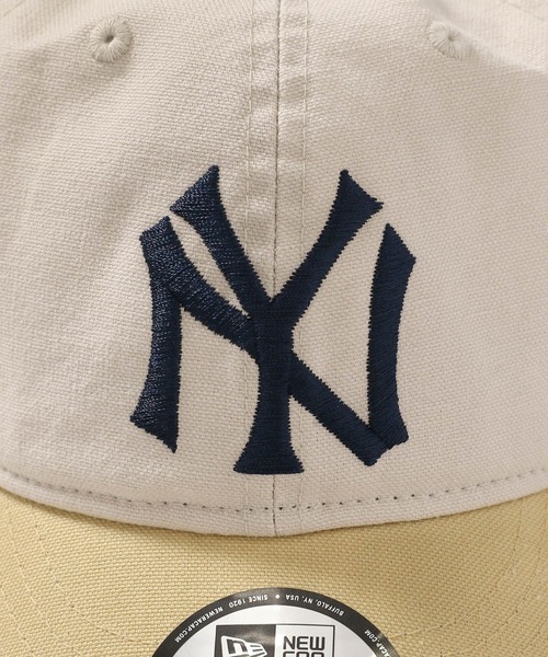 NEW ERA(ニューエラ)の「【NEW ERA(ニューエラ)】ダメージバイカラー9THIRTY(キャップ・メンズ・ベージュ/チャコール/レッド・FREE)」の7枚目の写真
