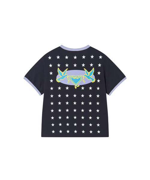 NYXX(エヌワイエックスエックス)の「STAR RINGER TEE NAVY(Tシャツ/カットソー・レディース・その他・FREE)」の3枚目の写真