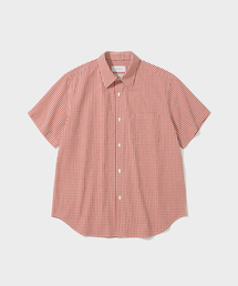 SHIRTER（シャーター）の「ICE COTTON GINGHAM CHECK SHIRT (RED)（シャツ/ブラウス）」