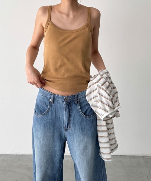 CANAL JEAN(キャナルジーン)の「El mar レトロボーダーアンサンブル(アンサンブル・レディース・ネイビー/アイボリー・ONE SIZE)」の11枚目の写真