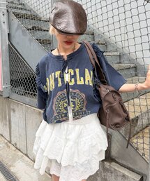 【4色展開】前リボンカレッジT 夏服