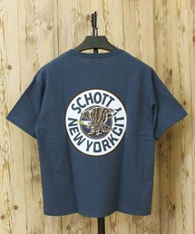 schott(ショット)の「CIRCLE EAGLE COMPACT T-SHIRT(Tシャツ/カットソー)」